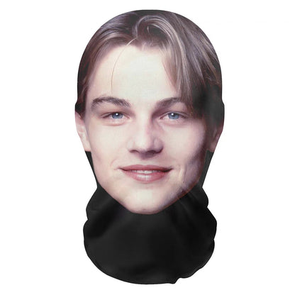 🤣3Pcs Funny Printed Full Face Mesh Mask – Breathable Cosplay Hood for Parties & Street Style！