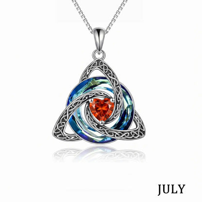 ♾️💖Birthstone Celtic Knot Necklace for Women