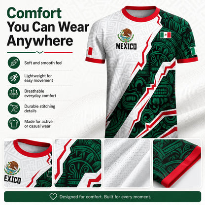 🇲🇽⚽Mexico 2026 Soccer Jersey: Unleash Your Aztec Spirit! 🇲🇽 Unique Heritage Eagle Design – The Ultimate Pride for Every Mexican Fan