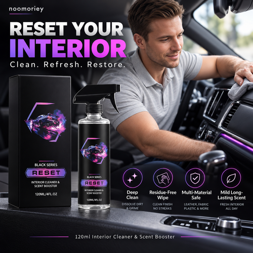 Car Interior Cleaner – Deep Clean, Restore & Protect