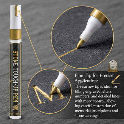 Gold Engraving Marker – Restore Faded Inscriptions with Care ✨