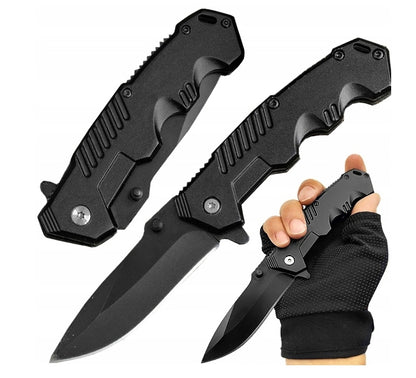 Durable Steel, Compact Power – Your Ultimate Outdoor Folding Knife!