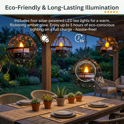 BUY 2 FREE SHIPPING 🏕️🌟Outdoor Solar Hanging Lanterns