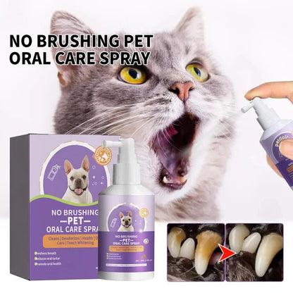 🍃No-Brushing Oral Care Spray for Dogs & Cats