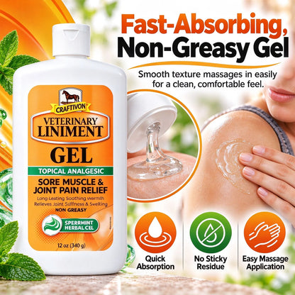 🎁Spearmint Cooling Liniment Gel – Muscle & Joint Comfort