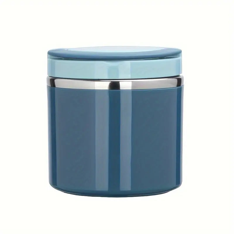 Stainless Steel Insulated Lunch Box with Handle – Leakproof Stackable Food Container for Office, School & Travel