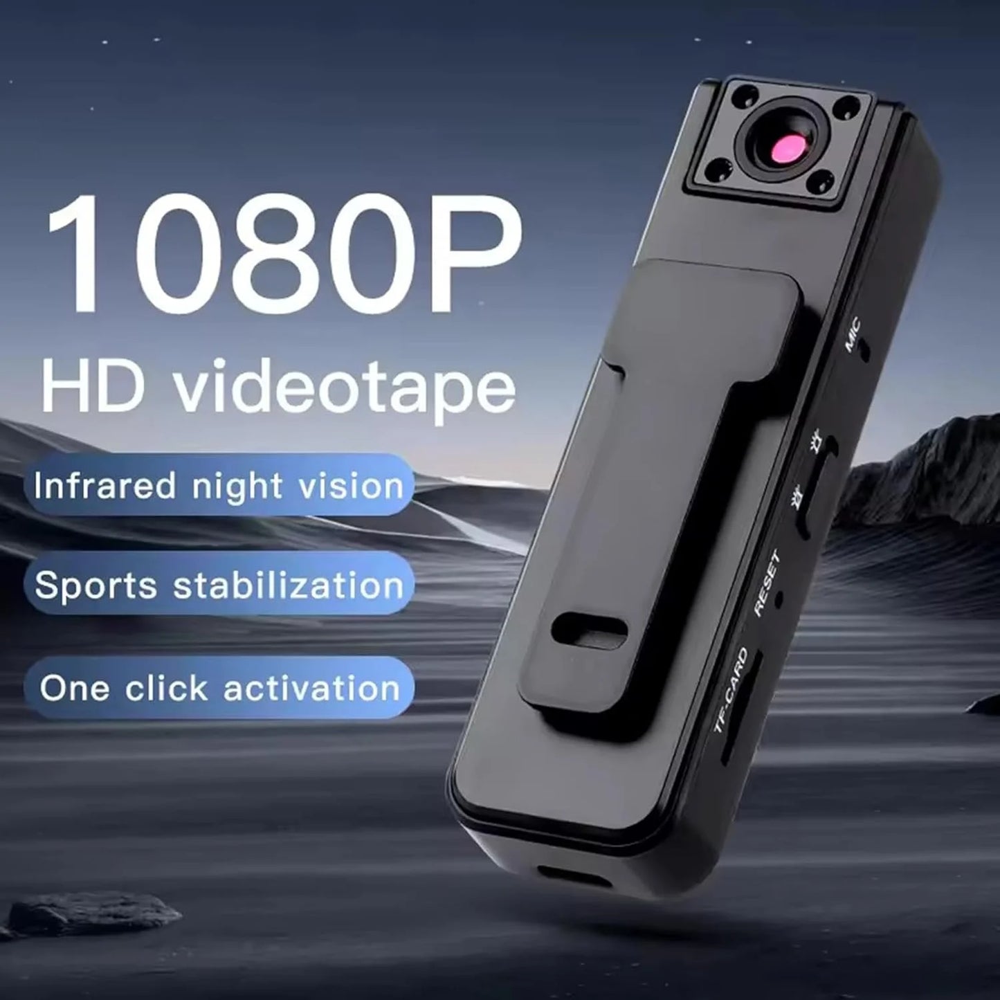 1080p HD Body Cameras with Audio and Video Recording