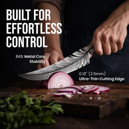 Hand-forged - Feather Knife