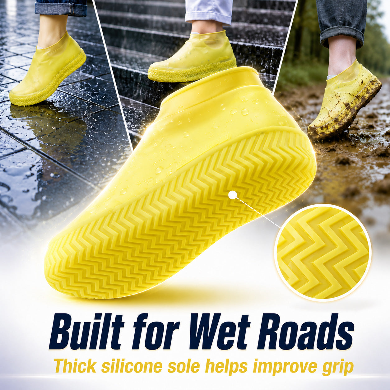 👟Pro-Grade Wear-Resistant Waterproof Shoe Covers (Reinforced Silicone)