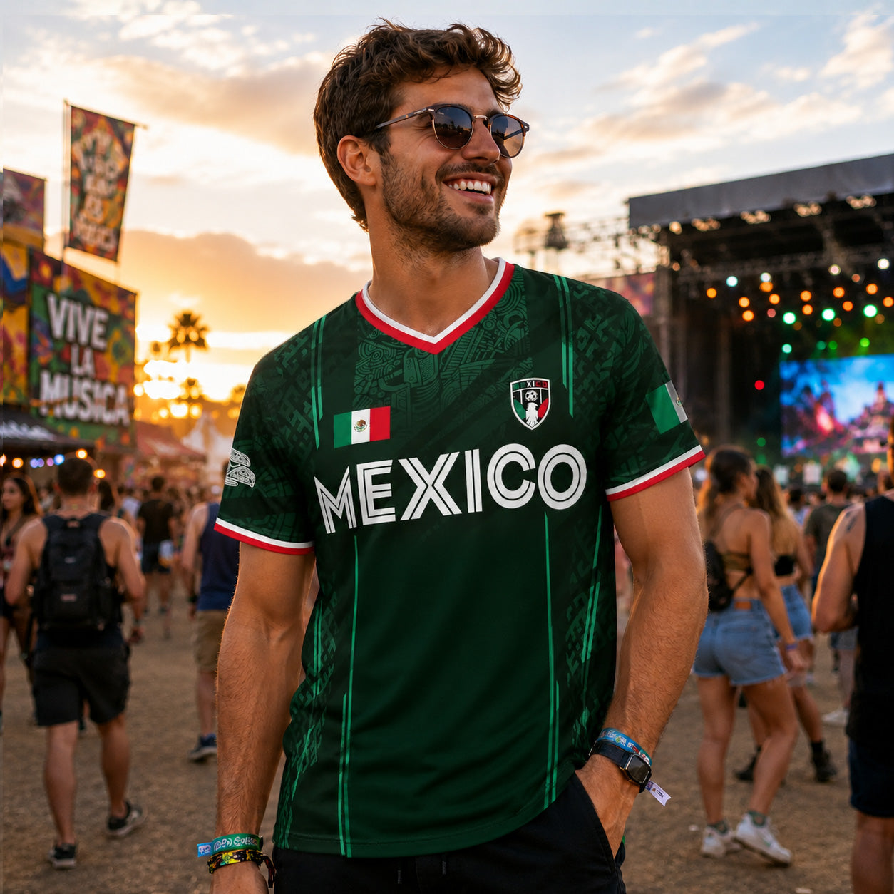 2026 Mexico Soccer Jersey – Retro Chichén Itzá Pyramid Football Shirt 🇲🇽⚽