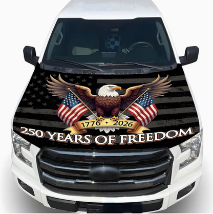 🚗Patriotic American Flag Car Hood Cover