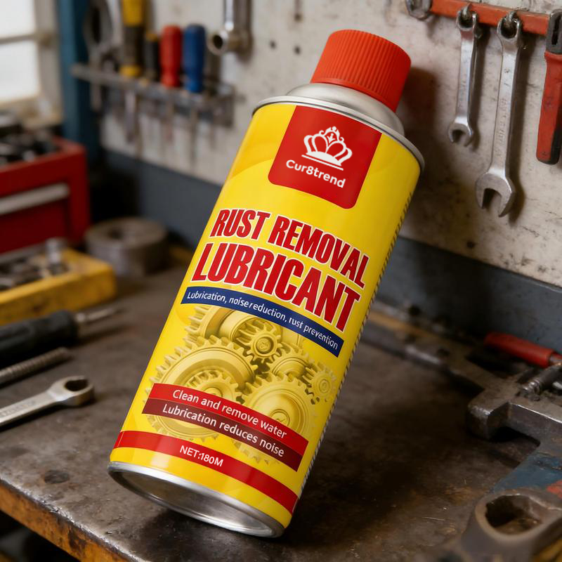 One Spray for All! Rust Remover Lubricant for Cars, Hinges & Metal Hardware