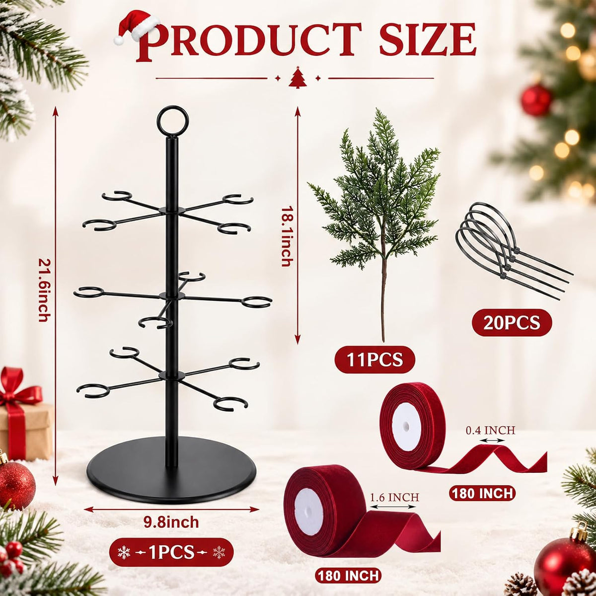 🎁 The Christmas Cocktail Tree – A Holiday Centerpiece Everyone Will Love