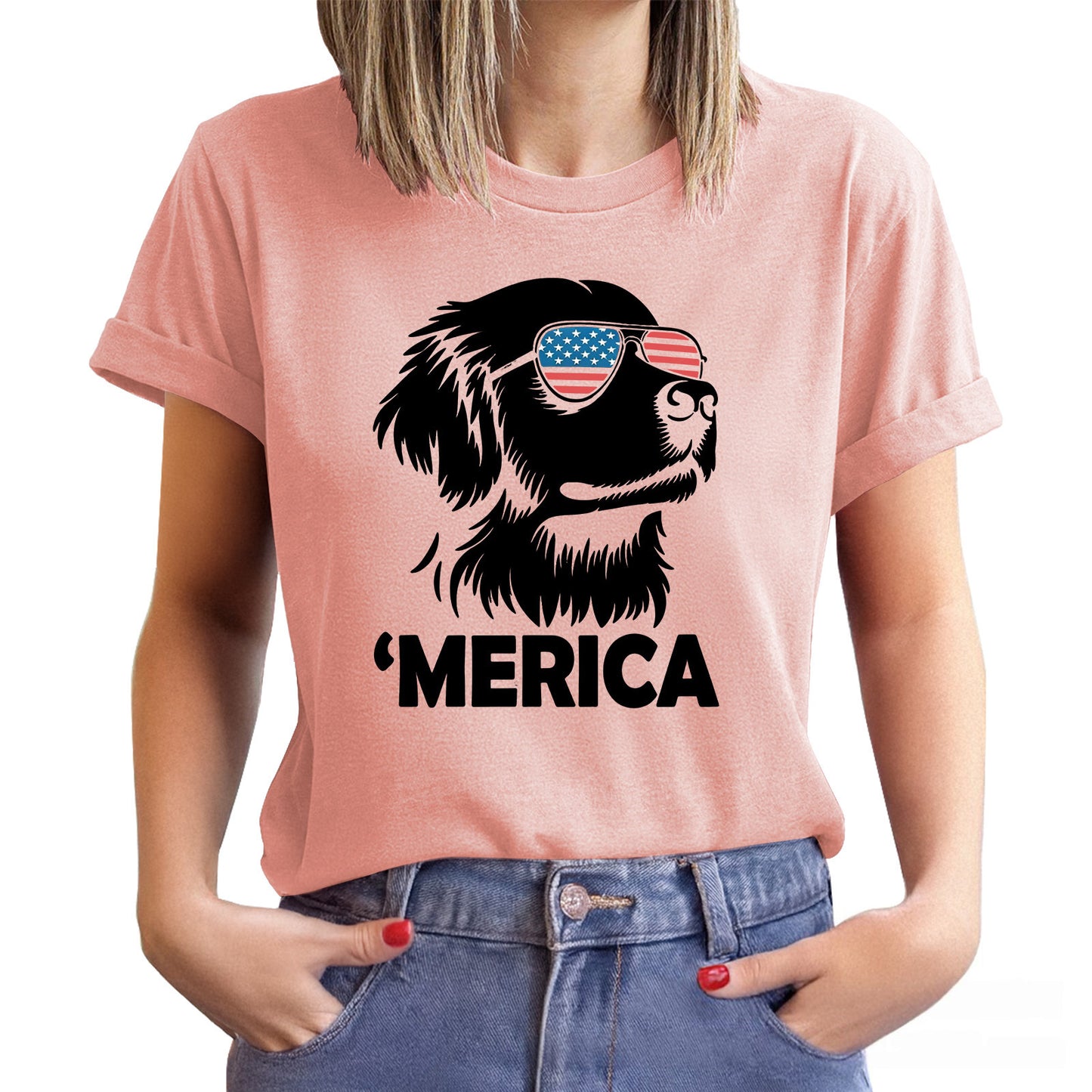 🐶Merica Golden Retriever Shirt | 4th of July Dog Shirt