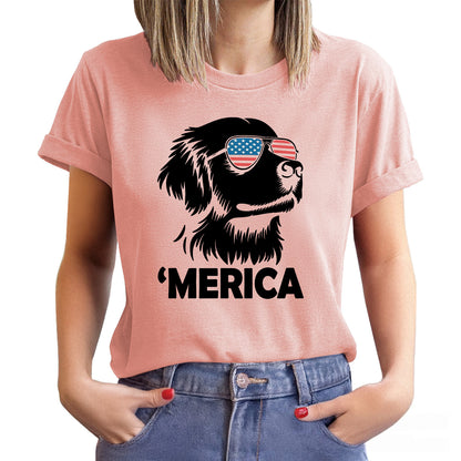 🐶Merica Golden Retriever Shirt | 4th of July Dog Shirt
