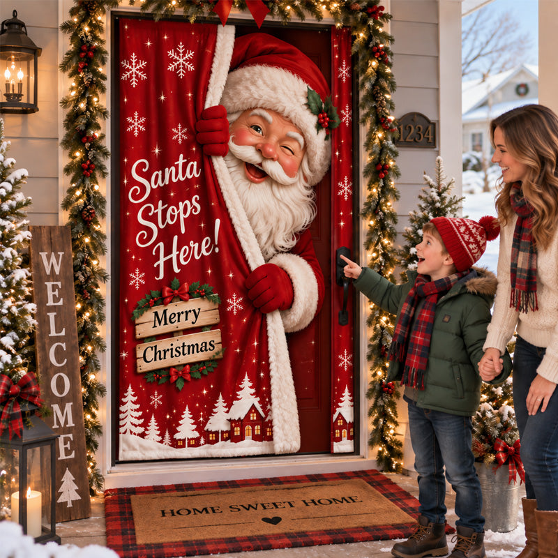 Christmas Door Cover