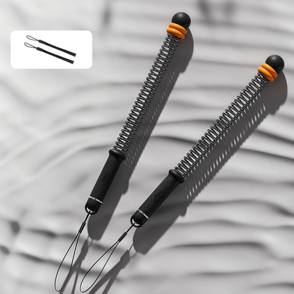 Cordless Battle Ropes with Adjustable Resistance Springs