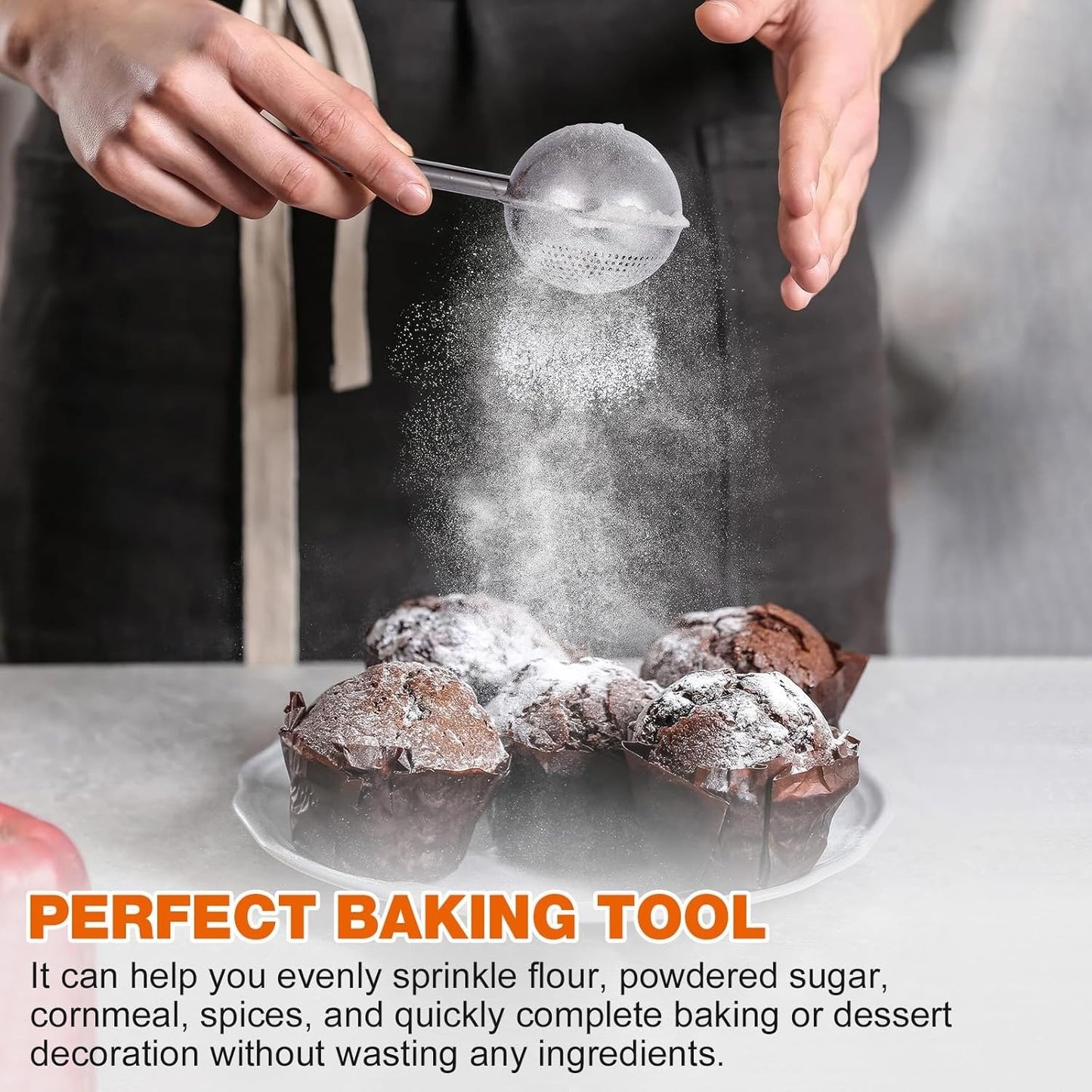 🔥Hot Sale 49%🔥Multifunctional Stainless Steel Powder Sifter