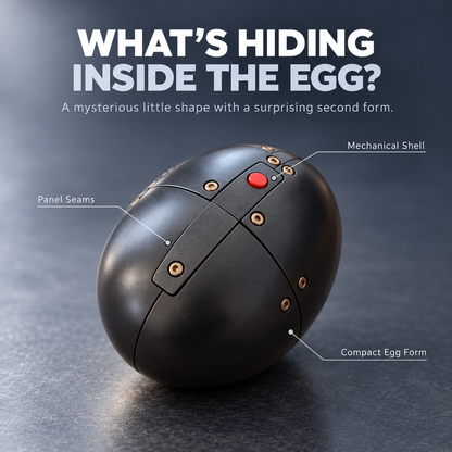 This Egg Transforms Into a Dragon 🐉 – 2-in-1 Mechanical Dragon Figure