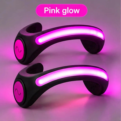 👟 LED Heel Lights for Shoes | Clip-On Running & Walking Visibility Lights, 5 Colors
