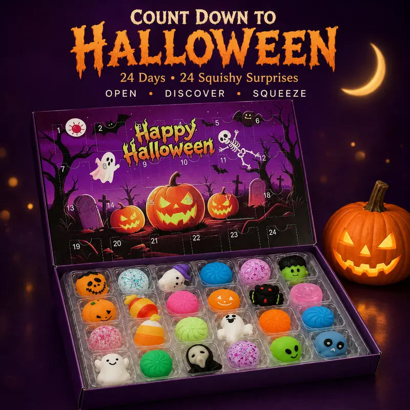24-Piece Halloween Squishy Surprise Box
