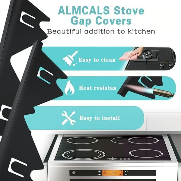 🔥HOT SALE 49% OFF🎁Stainless Steel Stove Gap Covers (2 pcs)