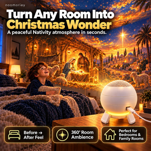 ✨ Last Day – 60% OFF!✝️🌟 Nativity Christmas 5D Projection Light