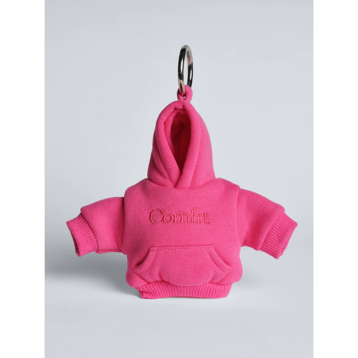 Comfrt | Hoodie Keychain | Miniature Stress Ball Hoodie Clip-On Keychain Charm