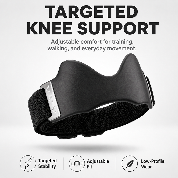 🔥Silicone Patella Knee Strap for Knee Pain Relief