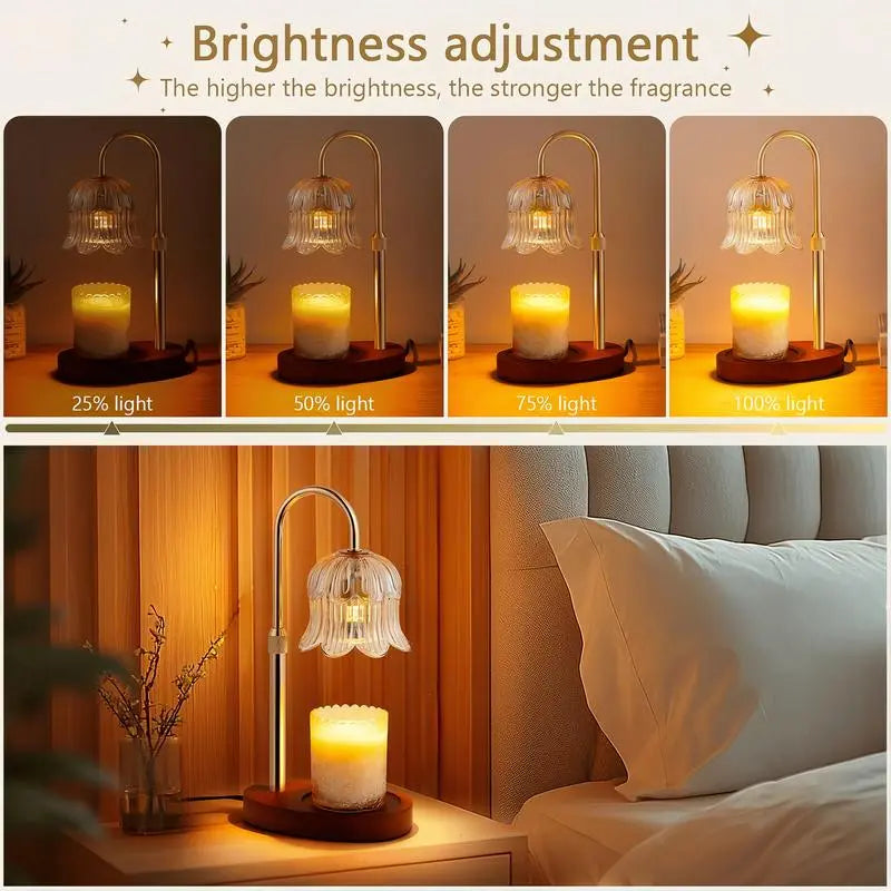 Modern Metal Candle Warmer Lamp