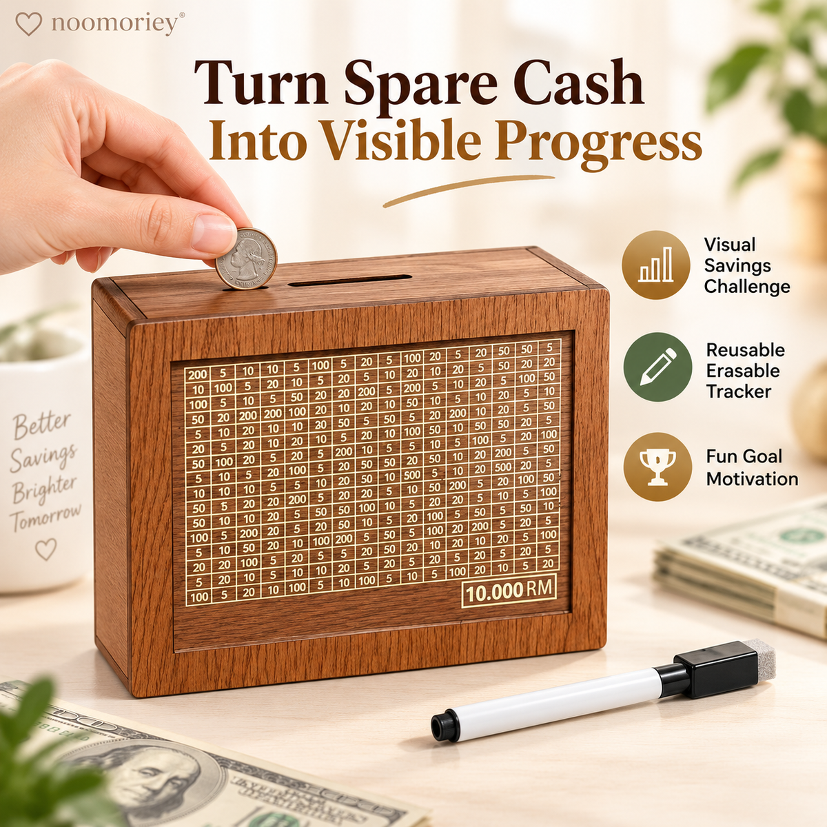 Money Box with Counter DIY