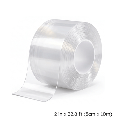 💨 Draft Stopper Clear Seal Tape – Keep Cold Air Out & Lower Energy Bills 🥶💡