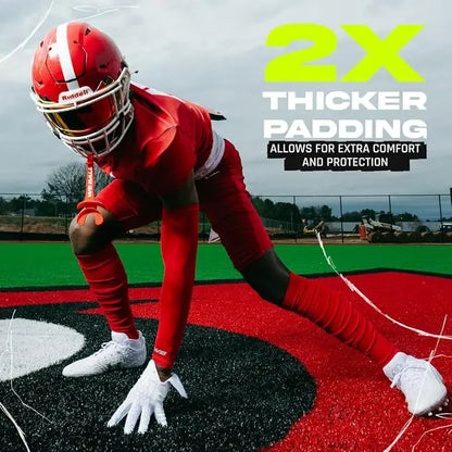 Extra Long High Compression Padded Scrunch Socks
