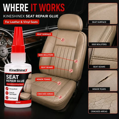 BUY 1 GET 1 FREE🔥Quick Dry Car Seat Leather Repair Glue