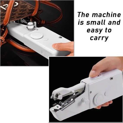 Household handheld small electric sewing machine portable sewing machine portable sewing tool manual sewing machine