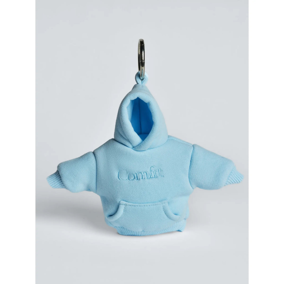 Comfrt | Hoodie Keychain | Miniature Stress Ball Hoodie Clip-On Keychain Charm