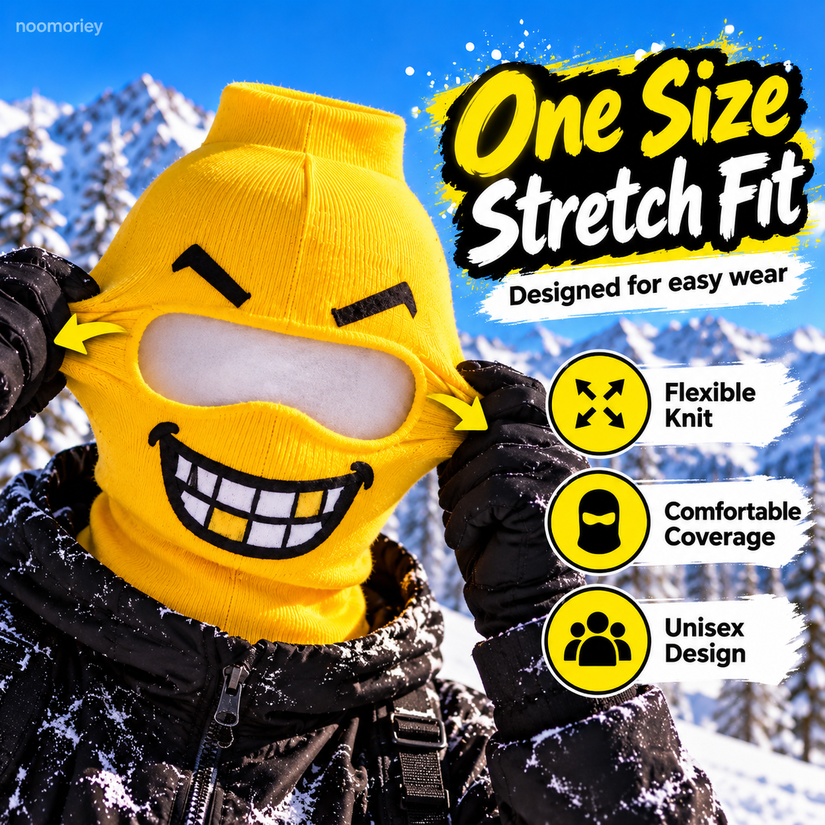 🎭 50% OFF Turn Heads with a Hilarious Printed Balaclava