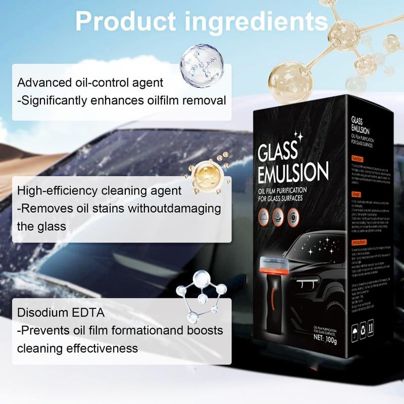 Hot Sale 60% OFF!!⚡50K+ SOLD!🔥🔥 Handheld Glass Oil-Film Remover