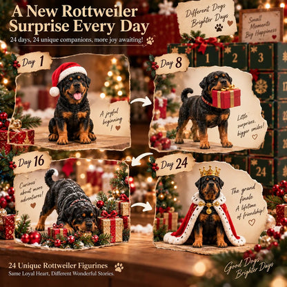 🎉24 Days of Rottweilers – 24 Loyal Hearts, 24 Christmas Surprises
