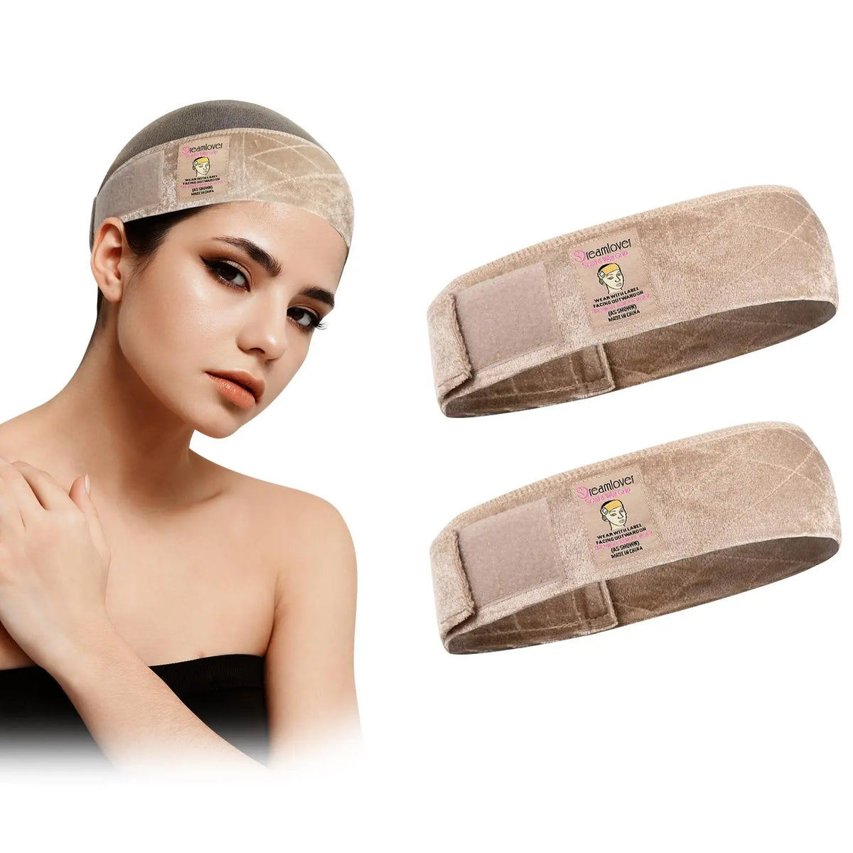 Non Slip Adjustable Velvet Headband