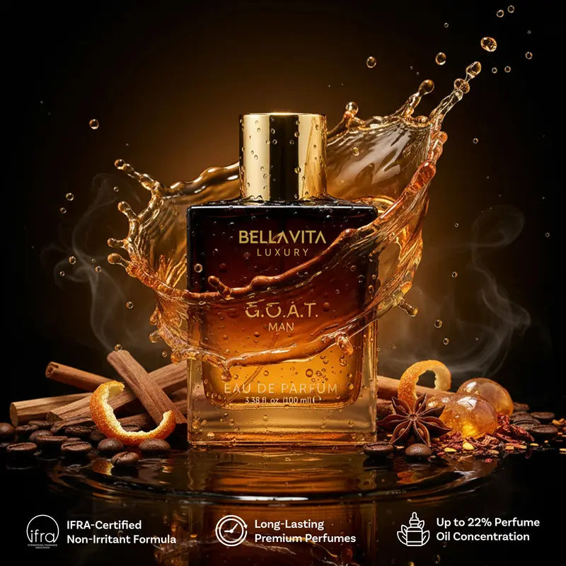 Eau De Parfum (EDP) | Bergamot, Amber & Vetiver | Woody & Musky | Long Lasting