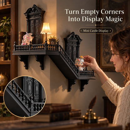 Gothic Castle Corner Shelf, Turn Empty Room Corners Into Mini Palaces To Display Your Precious Collectibles
