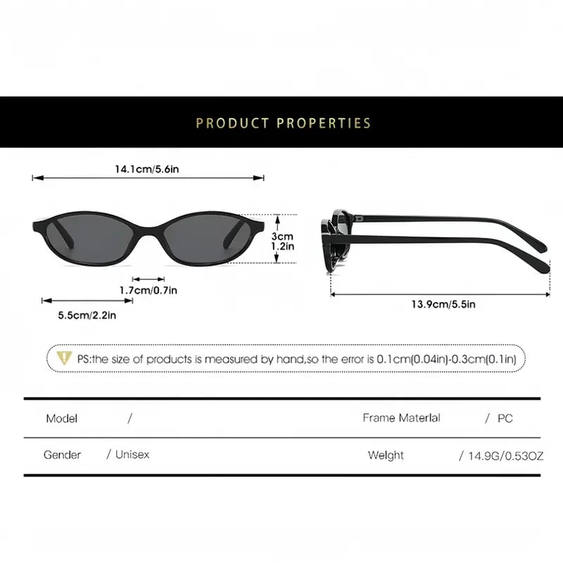 ✨👓〖Summer Turn Up〗3 PCS Retro Oval Sunglasses for Women(🔥Buy 2 Get EXTRA  10% OFF)