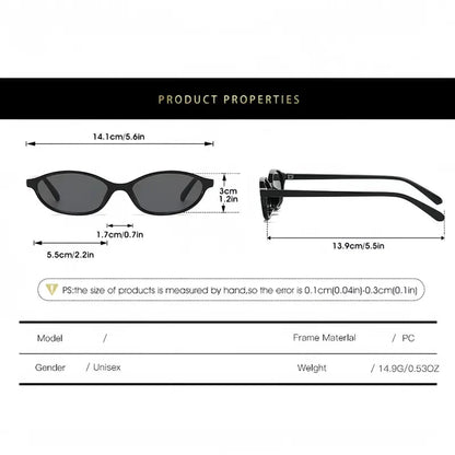 ✨👓〖Summer Turn Up〗3 PCS Retro Oval Sunglasses for Women(🔥Buy 2 Get EXTRA  10% OFF)