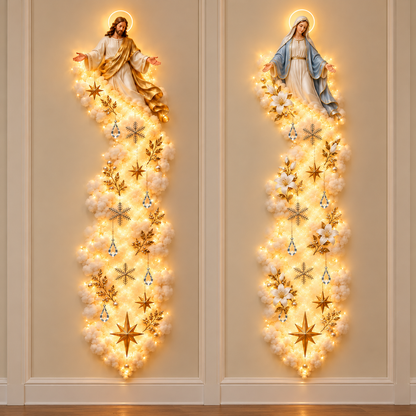 ✨ Christmas Blessing Cloud Trail Wall Light Collection
