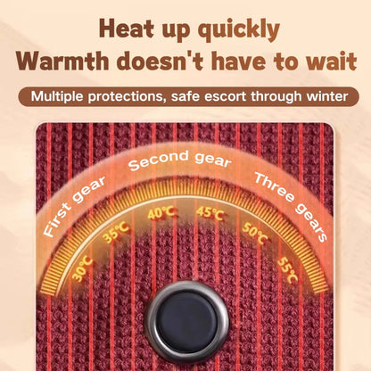 Portable Heated Shawl – Wearable Electric Heating Wrap