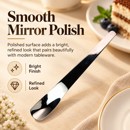 316L Stainless Steel Dessert Spade Spoon