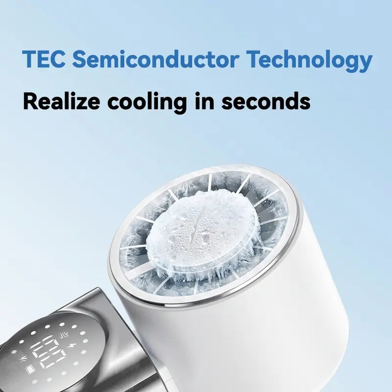 7-in-1 Portable Cooling Fan with Emergency Phone Charger Power Bank