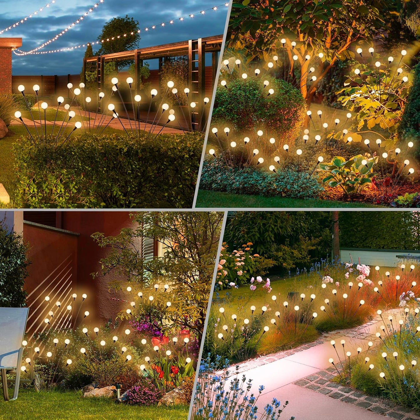 ✨Solar Firefly Lights | Swaying in Breeze, Create Dreamy Garden
