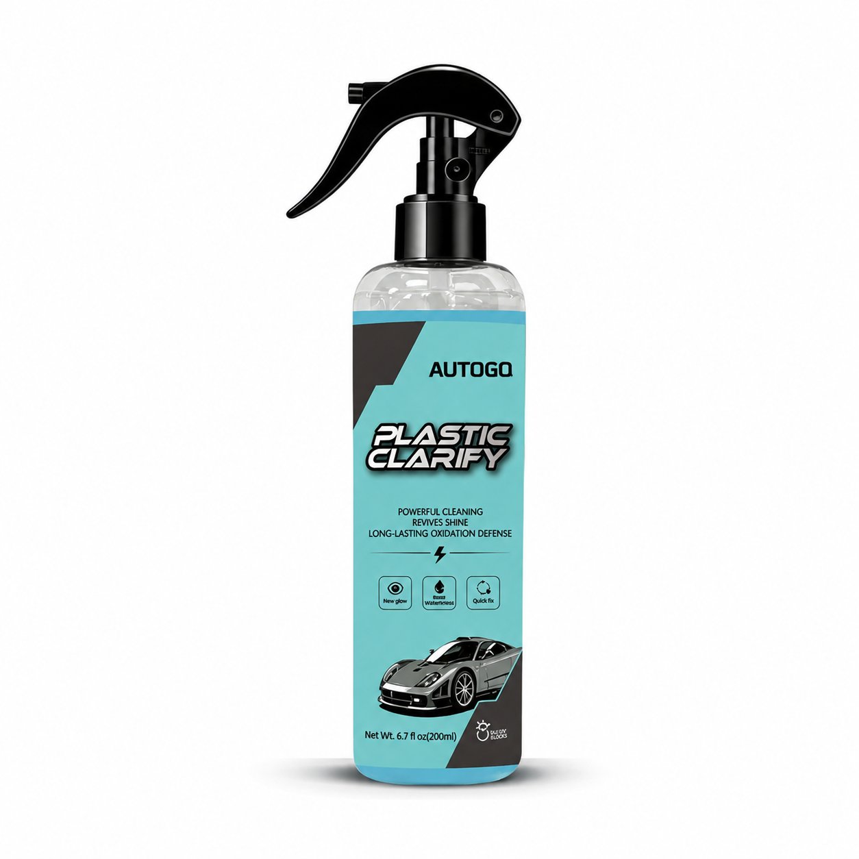 ✨🚗High‑Performance Car Plastic & Rubber Trim Restorer Spray